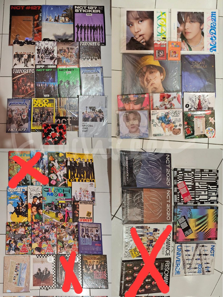 sfsunflowr's tweet photo. Wts / want to sell
Aab photocard pc &amp; album only nct (rata2 minus pc aja). Detail dll boleh tanya2 dulu di dm. 

Dom jkt

t. wts aab pc album nct dream nct127 photobook dicon haechan chenle jisung johnny jungwoo yuta jaehyun mark renjun https://t.co/Los2ySCmaJ