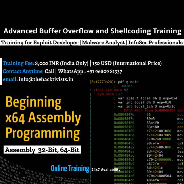 thehacktivists_'s tweet image. Discover how to master advanced levels of #Buffer #Overflows & #Shellcoding #Exploitation, investigate vulnerabilities & reproduce your own exploits with ease.
🎯After completion, you get 25 CPEs
Free Demo: forms.gle/qBfwaXpFYZpGvi…
#thehacktivists #ethicalhacking #vulnerability