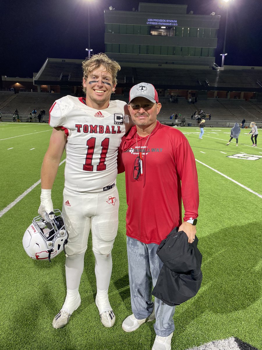 Can’t say enough about my dude!

9th career Playoff Football Game…7th career Playoff Win. 
It’s What He Does!!! <a href="/keegandemmer18/">Keegan Demmer</a> #DifferenceMaker  #DemWins <a href="/FootballTomball/">Tomball Cougar Football</a> <a href="/THS__athletics/">Tomball High School Athletics</a> <a href="/TISDTHS/">Tomball High School</a> <a href="/coachRENEAU45/">Chase Reneau</a>