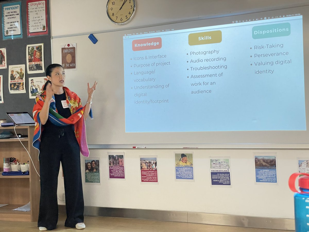 Thanks Pana for a clear framework to think about digital citizenship and information literacy. It makes me realize there are so many little steps we are asking Ss to do that require explicit teaching. Definitely not limited to early years! #ade2023 #adeconference