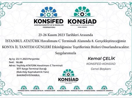 Konyalı İşadamları (@konsiad) on Twitter photo 