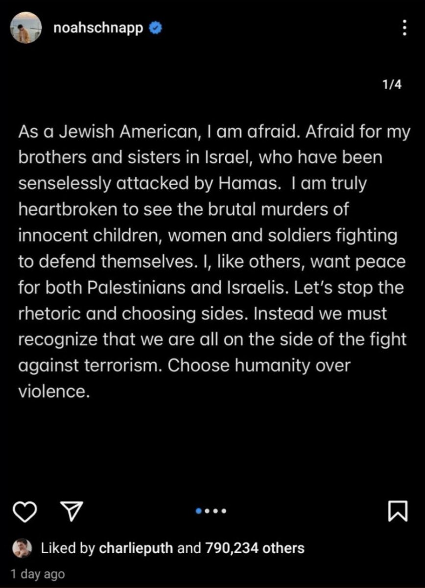 J4CKS0NST0RM's tweet photo. oh this is what Charlie Puth’s sister posted btw. Very loud and clear. And Charlie Puth liked noah’s post. This? THIS is who y’all still defend? https://t.co/AhKnVS0L54