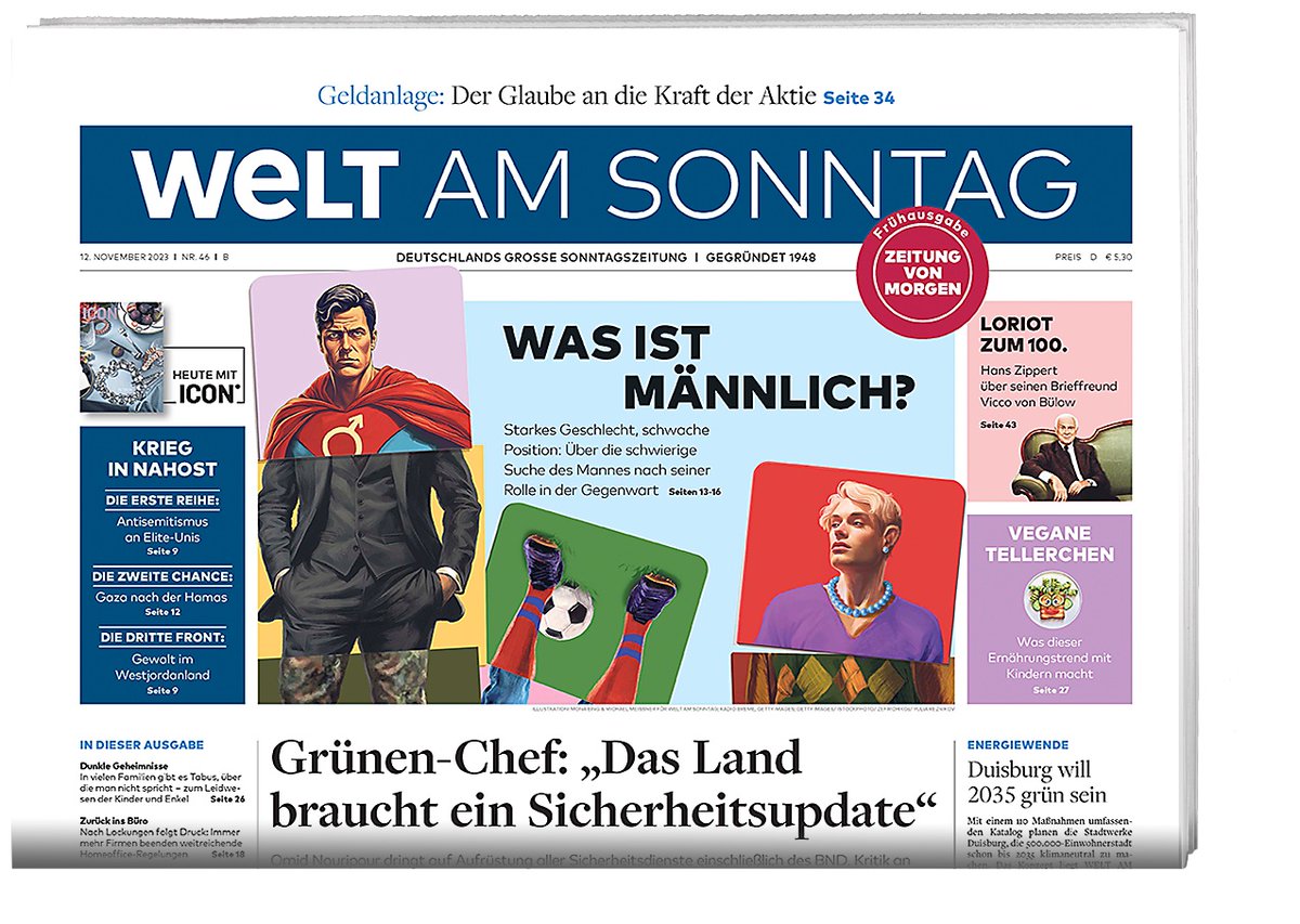 Die neue #WELTAMSONNTAG – jetzt bei Ihrem Zeitungshändler oder hier im E-Paper: epaper.welt.de @welt