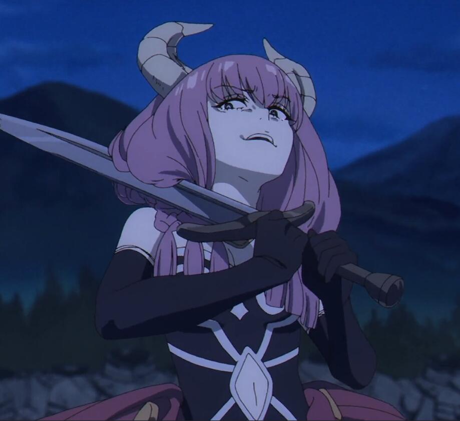 Kidserti's tweet image. I gotta say, from an artistical point of view alone, changing the cutting point from under her braids to above her braids is such a great idea, adding so much cruel and beautiful flavor to the scene, increasing her helplessness, almost look like a princess in need of saving...