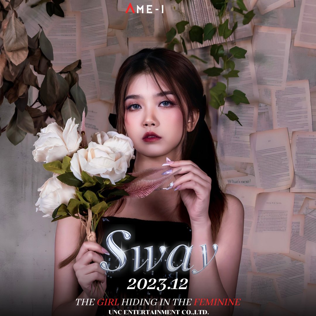 UNC_ENTER's tweet photo. "𝐓𝐡𝐞 𝐠𝐢𝐫𝐥 𝐡𝐢𝐝𝐢𝐧𝐠 𝐢𝐧 𝐭𝐡𝐞 𝐟𝐞𝐦𝐢𝐧𝐢𝐧𝐞"
[#ANTEBELL] Official Member
Debut single: SWAY
Single release in "DECEMBER"

#uncentertainment #uncentertainment #tpop https://t.co/Y9CfGJlMbU