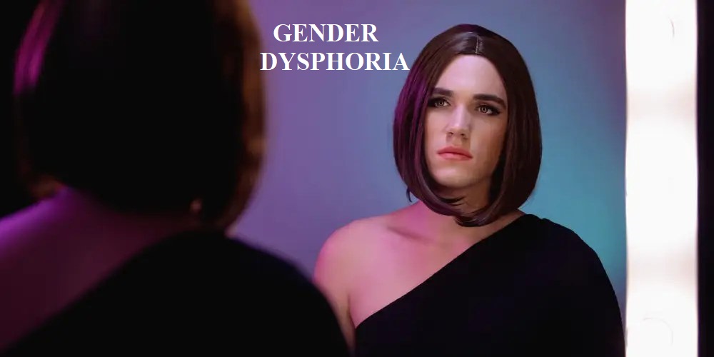 GENDER DYSPHORIA
#GenderDysphoria is known as a feeling of #discomfort or #distress that might occur in people whose 
#GenderIdentity differs from the sex assigned at birth or sex-related physical characteristics. #Transgender&amp; #GenderDiversePeople experiences #GenderDysphoria.