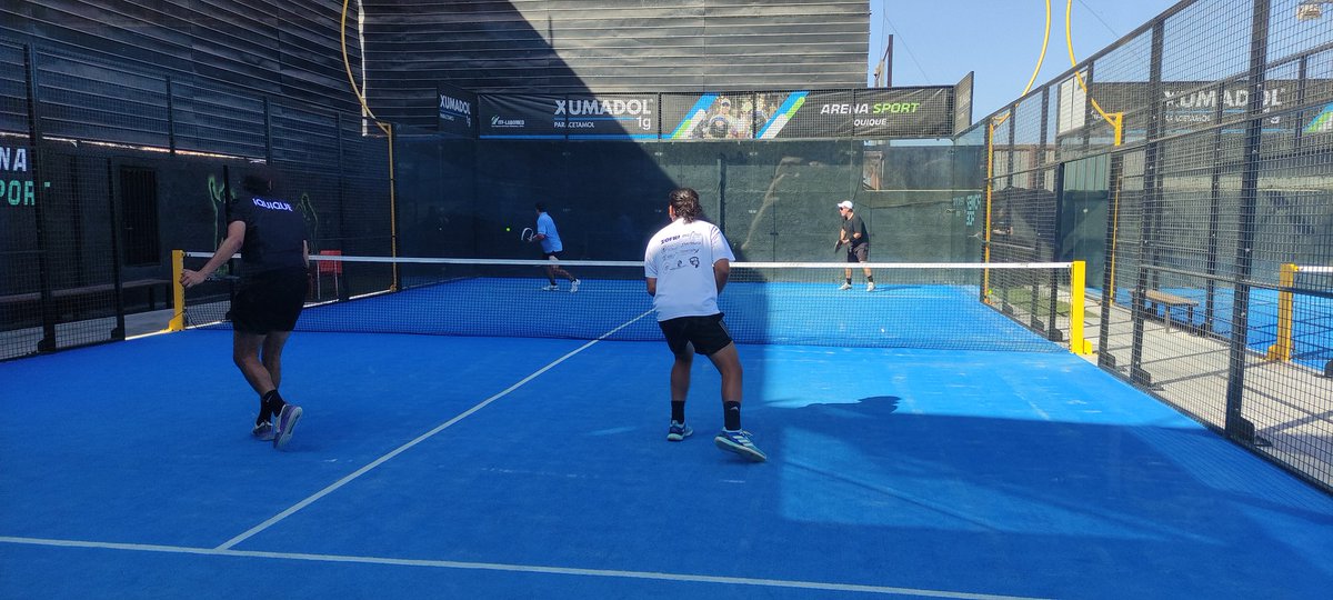 cciigremio's tweet photo. ¡Nuestra cita con el pádel comenzó! Estamos en Arena Sport Iquique celebrando el torneo en apoyo a Teletón 2023. Nos aguarda una entretenida jornada deportiva.
#CCII #iquiqueglorioso #pádel #campeonato #deporte #teletón2023 #TodosLosDías https://t.co/FlXZHtDof9