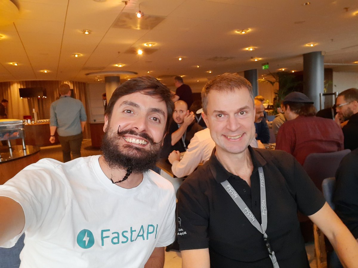 tiangolo's tweet photo. In @pyconse I was able to fanboy @bagder, the person behind Curl. 😎

Curl is an open source tool to communicate with HTTP. It's probably the most installed software in the world... I mean, solar system. 🚀 https://t.co/nIBffyXuvg