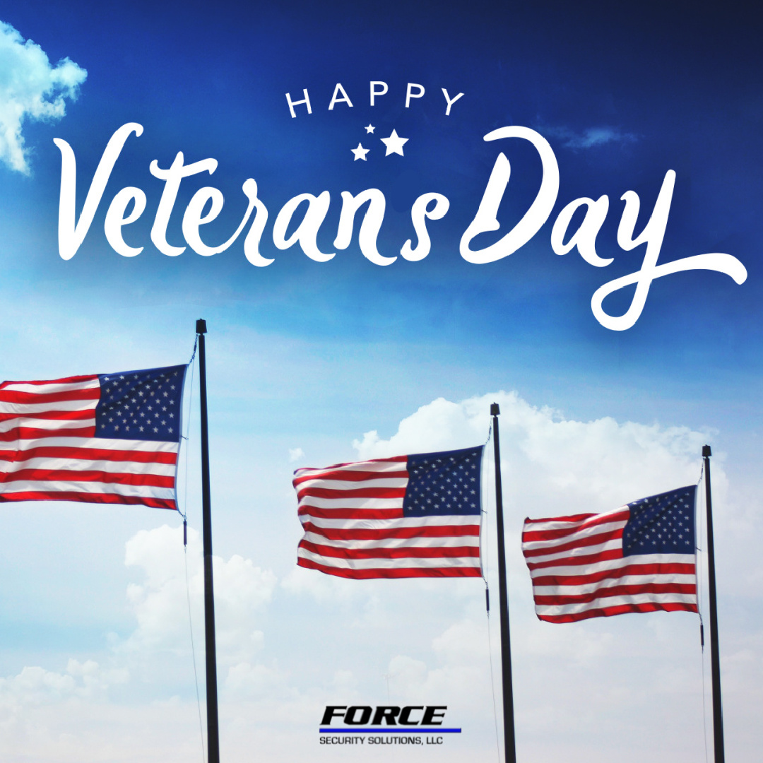 Force_Security's tweet photo. Today we support and celebrate our veterans. Thank you for the sacrifices you have made to protect our freedom.

#VeteransDay #ForceSecurity #VirginaSecurity #SecuritySolutions #RiskAssessment #SecurityConsulting #CloudBasedSecurity #SecurityEducation #ProtectYourBusiness https://t.co/zMKjnj7E9O