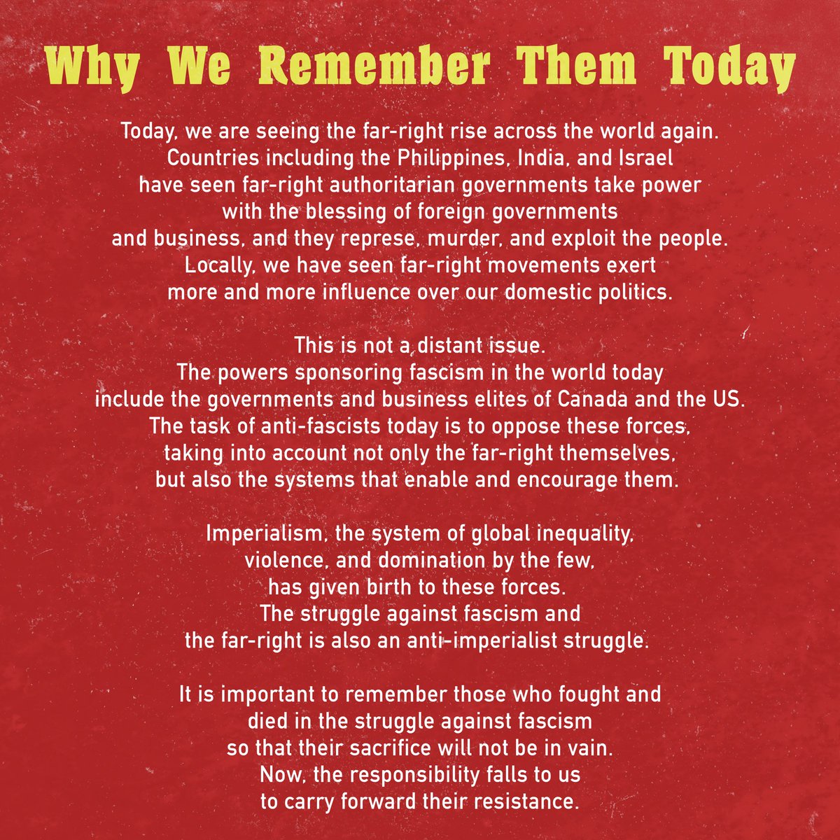 Anti-Imperialist Alliance tweet media