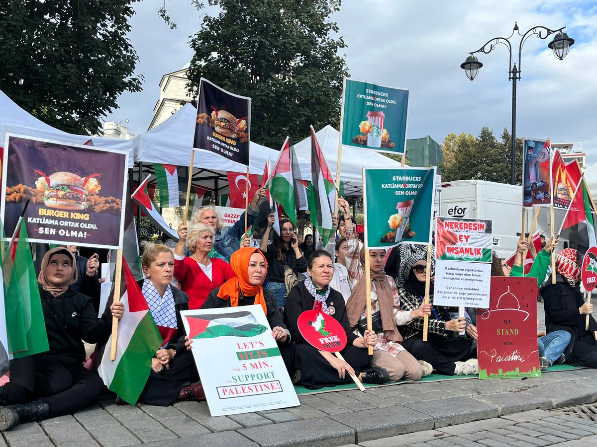 akkadinbcekmce's tweet photo. Filistinli kardeşlerimizin sesi olmak için Sultanahmet Meydanı'ndaydık.

#FreeGaza 
#FreePalestine https://t.co/Md73DwpI7u