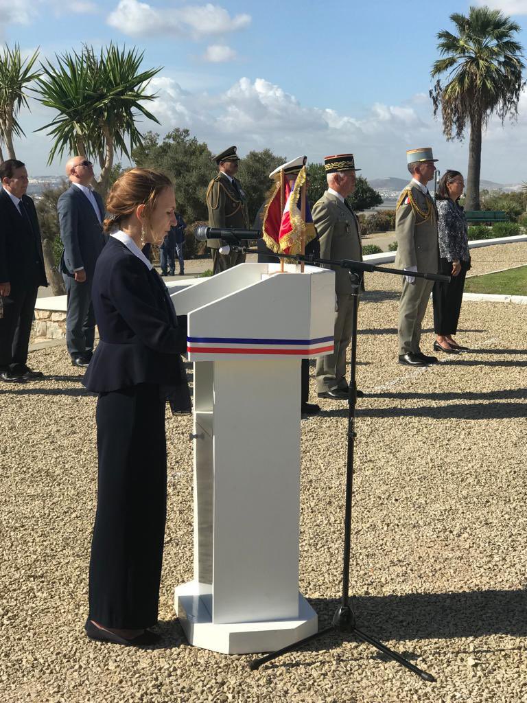 FranceTn's tweet photo. À #Tunis 🇹🇳, comme en🇫🇷et un peu partout dans le 🌍 , nous commémorons aujourd'hui l'#Armistice.
Nous rendons hommage à ces hommes et ces femmes qui ont servi leurs pays en temps de guerre comme de paix. Nous n'oublions pas les milliers de 🇹🇳morts au combat pour la 🇫🇷#11novembre https://t.co/uxPMufzeto