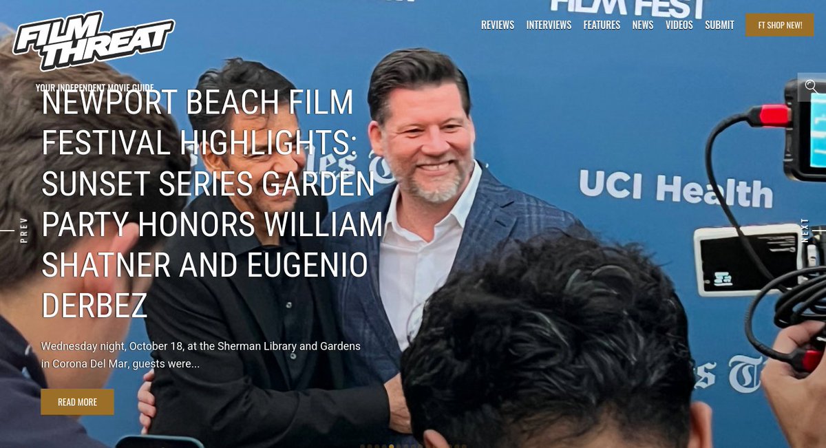 '...an exciting evening where guests were entertained with tastings from local restaurants...' Ethan Padgett gives the highlights of the @nbff. filmthreat.com/news/newport-b… #NBFF #FilmThreatNBFF #NBFF2023