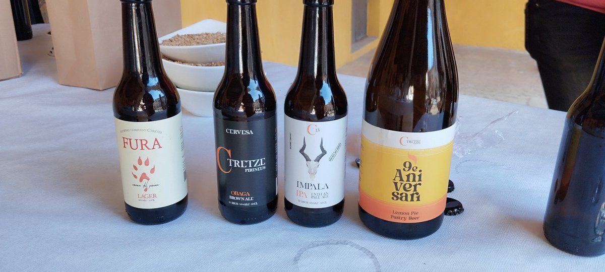 🍻🍻 Tast de cerveses de proximitat, amb l'Abel de la <a href="/CTretzePirineus/">Fàbrica Ctretze</a>.

Producte, temps i estima pel territori!