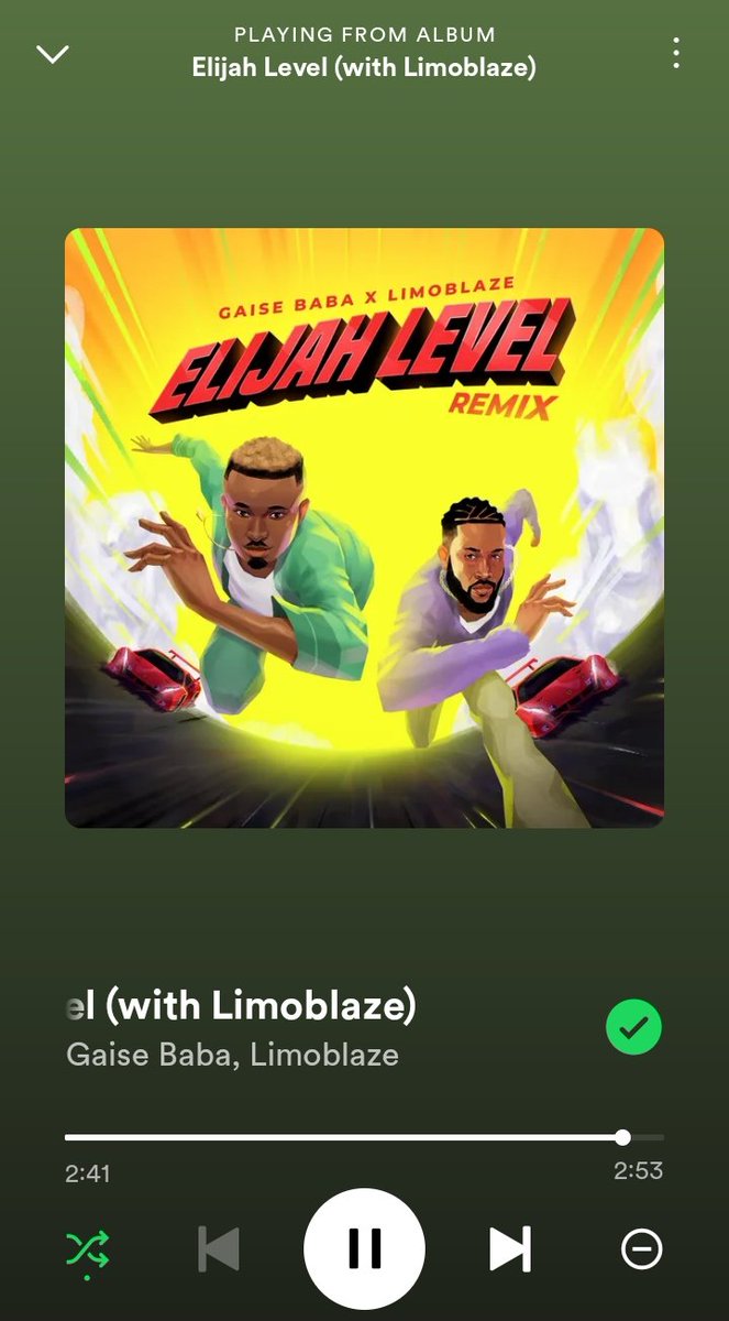 AanuoluwaSanya's tweet photo. Them: How many times have you streamed Elijah Level Remix by @gaisebaba
@Limoblaze
Me: YESSSSS!😌
https://t.co/mLRgzdTeGq
https://t.co/gftxSQScbd
#ElijahLevelRemix
#ElijahLevel
#gaisebaba https://t.co/qybCdlqf9R