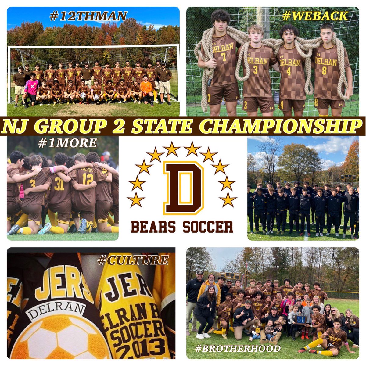 GAMEDAY‼️ 🐻⚽️😤
NJ GROUP 2 STATE CHAMPIONSHIP! 

🆚 Ramsey 
⏰ 3PM 
📍@ Franklin HS (Somerset NJ)

Prepare. Sacrifice. Earn. Win. 
#BearsSoccer #1More #WEBACK 
Live stream link: 
highschoolsports.nj.com/watch/43170