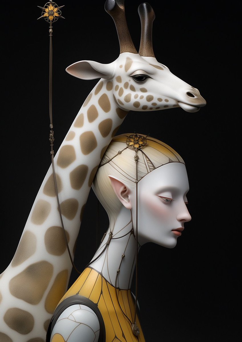 <a href="/yagino_o_ai/">ヤギノオ@AI</a> <a href="/cilado_ai/">シラドーさん🌸（cilado）</a> <a href="/tokka25823809/">tokka</a> <a href="/KcraftAIart/">Kcraft AIart</a> <a href="/BlackBeanBT/">BlackBeanBT</a> <a href="/aish0626/">SUIMA</a> <a href="/kaoru_creation/">山田カオル｜描き&書き</a> <a href="/AtelierKaha/">Kaha (@AtelierKaha) 🌊🧑🏻‍🎨🪸</a> <a href="/WeAreNFTUK/">NFTUK 🇬🇧</a> <a href="/HappyDoji/">Doji</a> <a href="/zetsketches/">STL Illustrations🎨</a> <a href="/jpfreira/">J.P.F</a> <a href="/reiners_andrea/">Andrea Reiners - NFT Artist: Roxandy</a> <a href="/pop_ai/">POP</a> <a href="/miraiVoyage/">MiraiVoyage | SR💎+</a> <a href="/risugawa/">SILKROAD KUNOICHI</a> <a href="/G_Eskeles/">Kaski_Anna@</a> <a href="/LeonaArdo_eth/">Leona</a> @ArtOdditiesAI @Inakamono_AI <a href="/sdxl3700/">すてぶ@FANZA</a> @DimsumGobbler <a href="/sTomo_dtmxdogs/">seiji tomoda</a> <a href="/Noiznoise/">Noiz</a> <a href="/oAlpSCjGzJFE8bp/">フロネコ/Furoneko@journey</a> Thanks for tagging ヤギノオ san👼✨

✨Animal girl sculpture "Type giraffe"✨

Next Tag  my respected artists
<a href="/GeococcyxCA/">Miharu Nakagawa🕊️🍀</a> 
<a href="/risugawa/">SILKROAD KUNOICHI</a> 
<a href="/oAlpSCjGzJFE8bp/">フロネコ/Furoneko@journey</a>