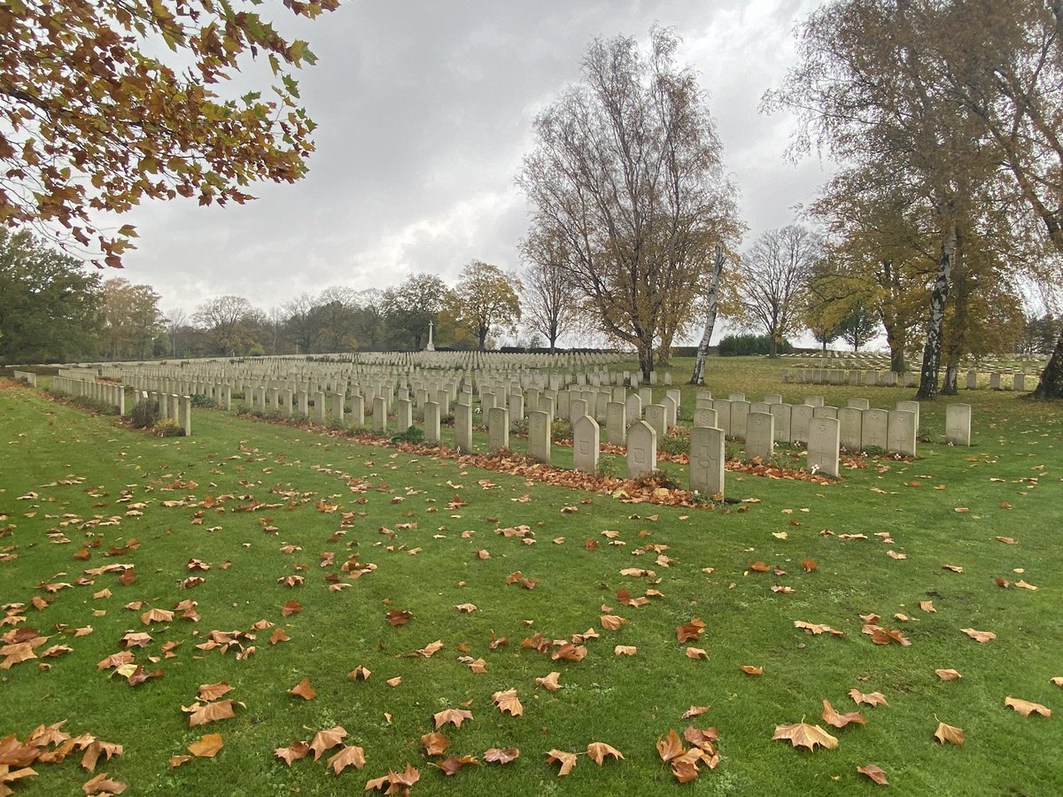 Stopped by to visit a local hero today while in Hannover Germany today. Flight Sgt. AB Radbourne, KIA Nov 22 1943 Age 19, from Derby Township. If you have the chance to visit a local hero, please do!