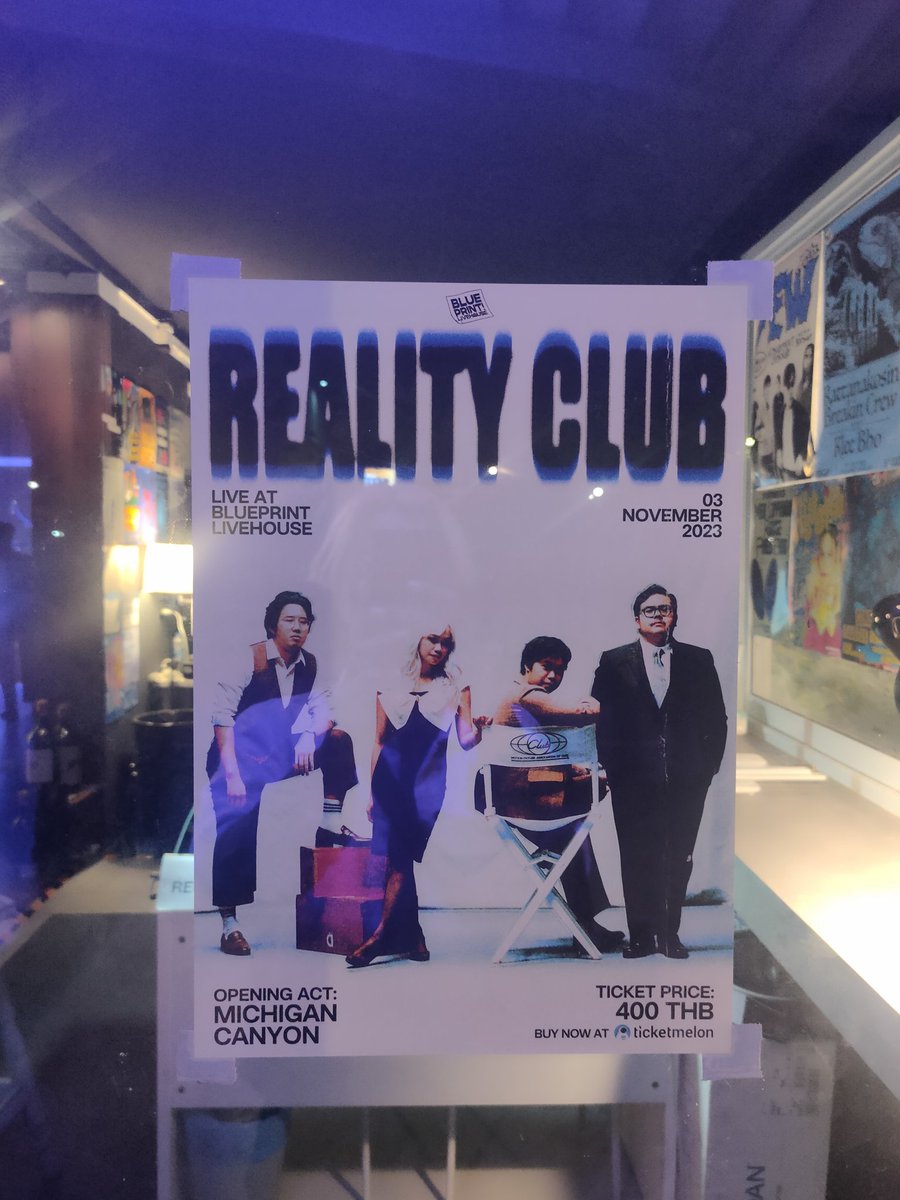 Reality Club x EARTH'H TENNYSON 🇮🇩❤️🎸 #RealityClub #EarthhTennyson #ThePlanetEarth #มนุษย์โลกกลม #Indonesia #IndonesiaBand 
#BlueprintLivehouse