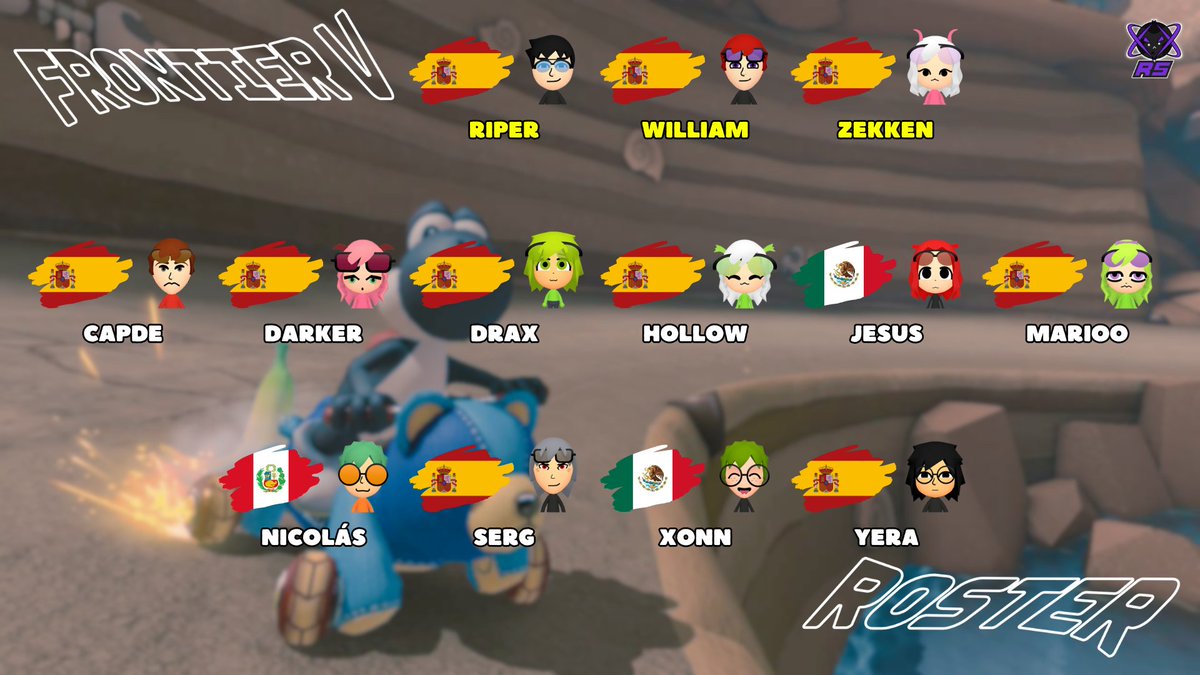 RaceInTheSpace's tweet photo. FRONTIER V | Rosters

Debut of Race in the Supernova. https://t.co/zfIqBOdEeO