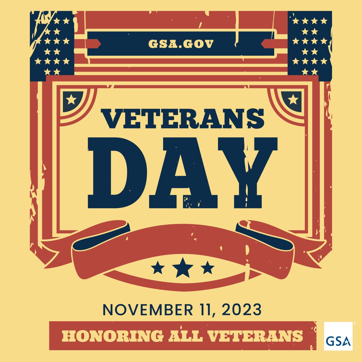 @USGSA recognizes & honors all Veterans, past & present, for their commitment to the American public. We thank each & every one of these heroes for their selfless acts of bravery. We are proud to serve our Veteran employees – thank you for your service. #HonoringVets