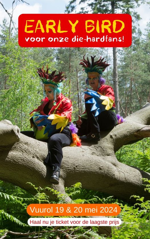 Voor iedereen met die speciale band met Vuurol. Jij wilt er absoluut bij zijn, toch?
Jullie hebben bij ons een streepje voor. En daarom krijg je voordeel 📷
Je kunt daarom nu je kaartje halen voor de laagste prijs 📷