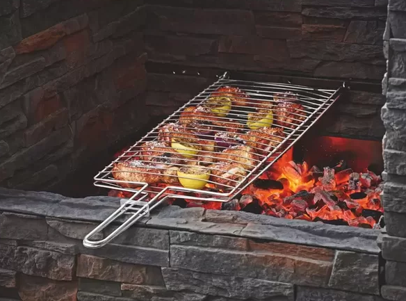 Grelha Parrilla 01 Para Churrasco Mor