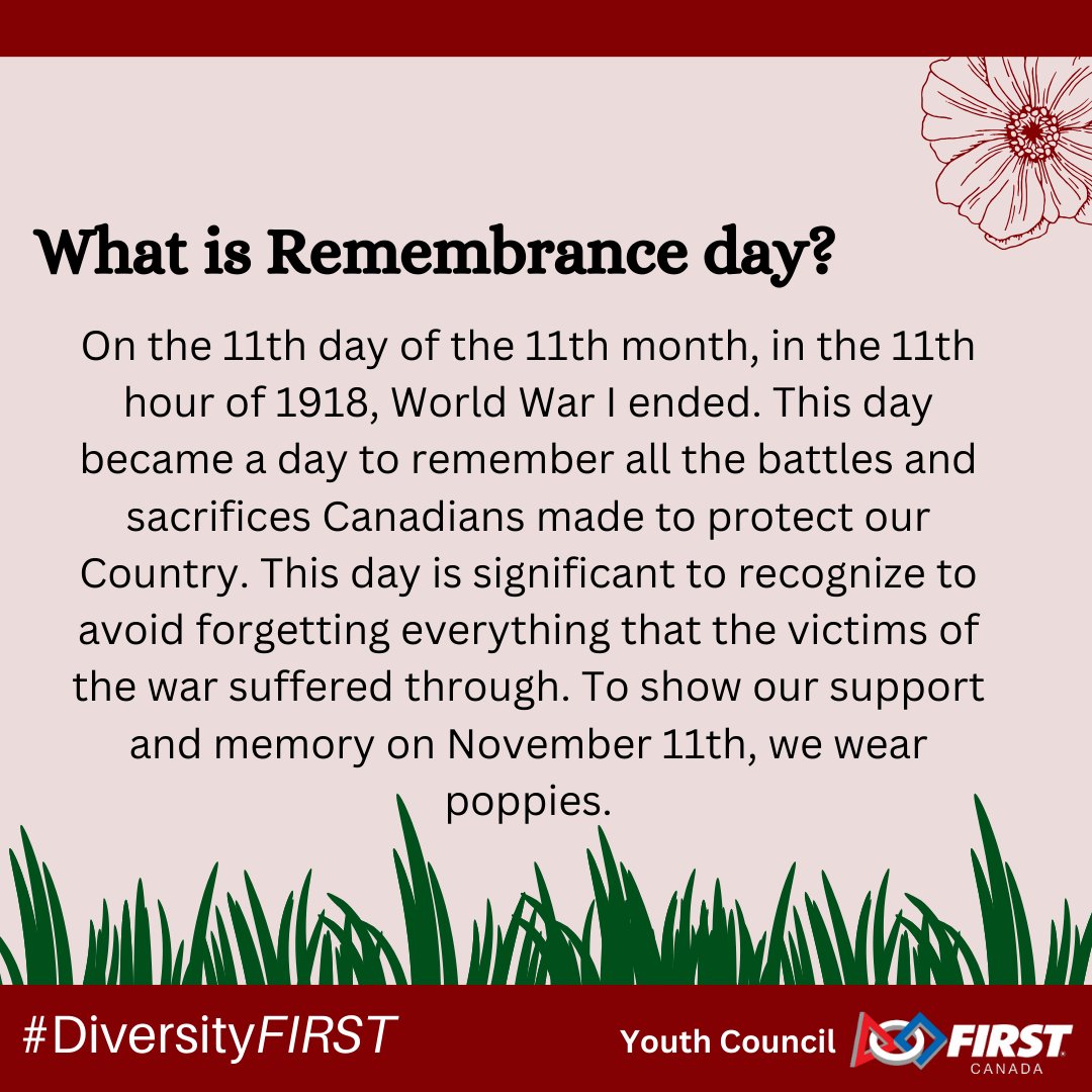 CANFIRST's tweet image. Join us today as we honour the bravery and sacrifices of those who fought for our freedom. If possible, wear a poppy as a symbol of your support. Lest we forget their incredible courage and dedication. 🌺