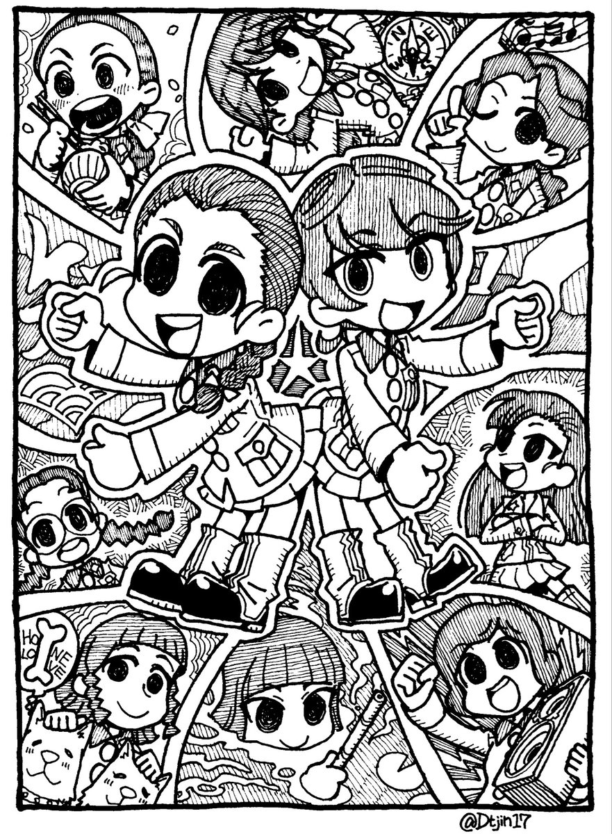 #線画の日