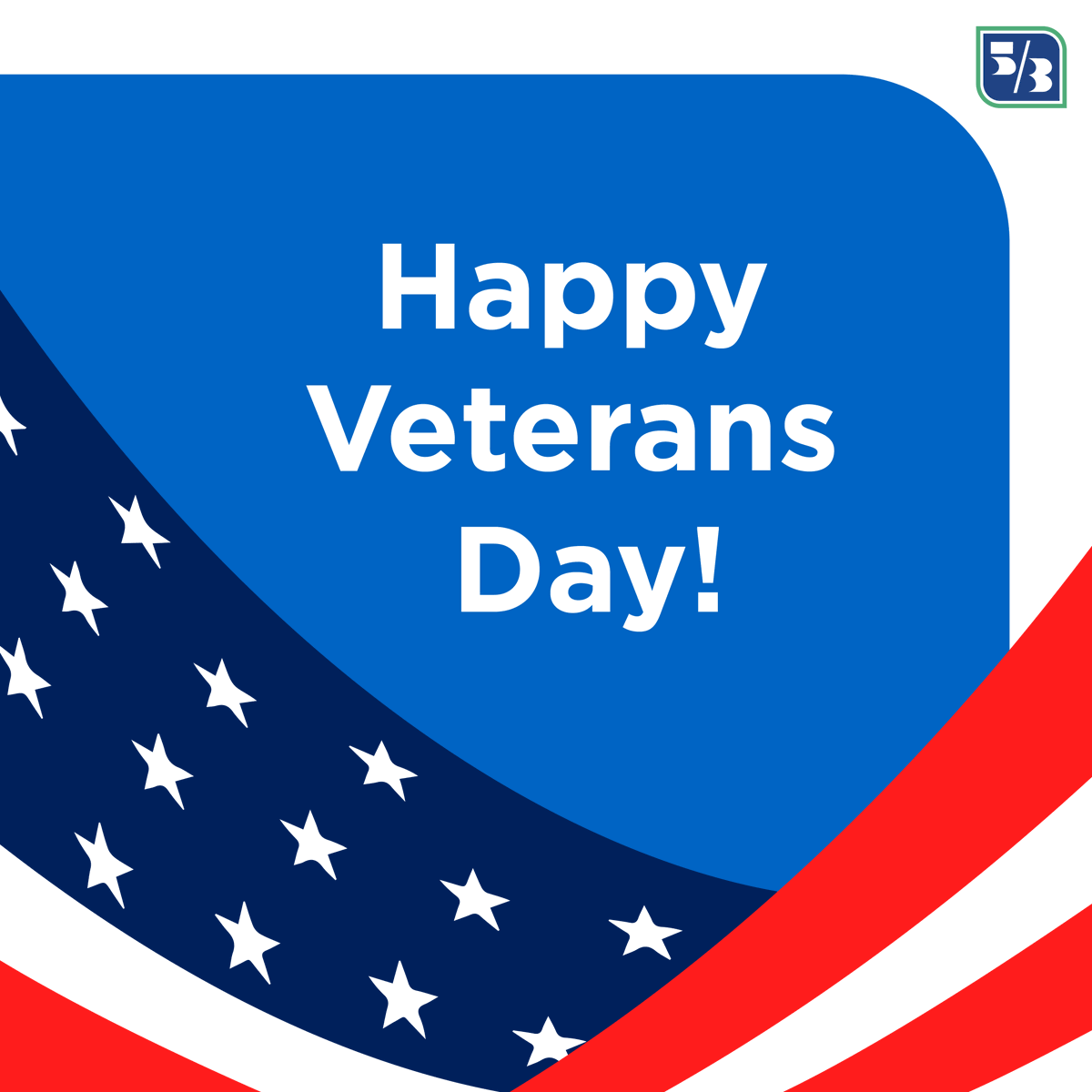 Happy Veterans Day! We are thankful for the sacrifice of all of those who’ve served in our country’s armed forces. #VeteransDay