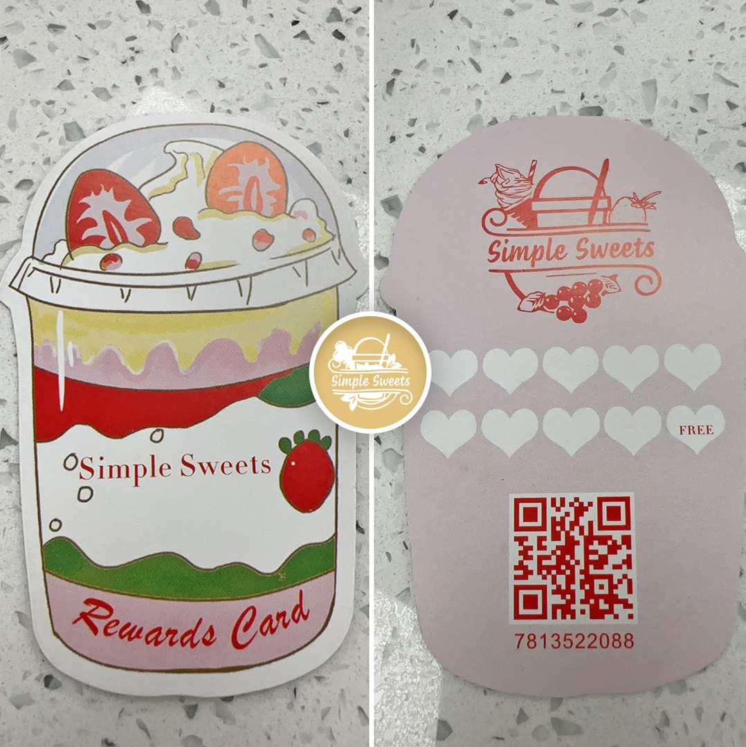 SimpleSweets_MA's tweet image. Make sure you grab one of our rewards cards because you’ll get your 10th drink for FREE!
Best. Deal. Ever! 😎
Ask one of our staff for one next time you order a drink!
–
#Boston