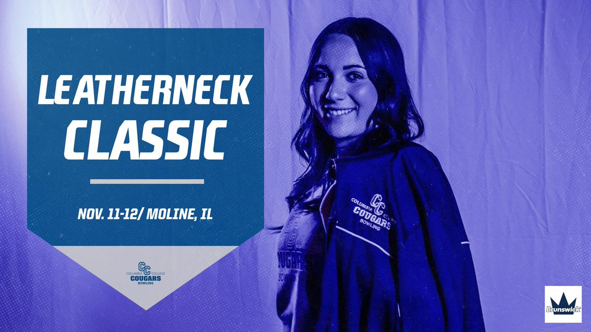 CCCougarBowling's tweet photo. We’re back in action! Tournament 3 of the year takes us to the Leatherneck Classic! Time to get to work. #WeAreCC #brandsofbrunswick https://t.co/oF9IoEYJFL