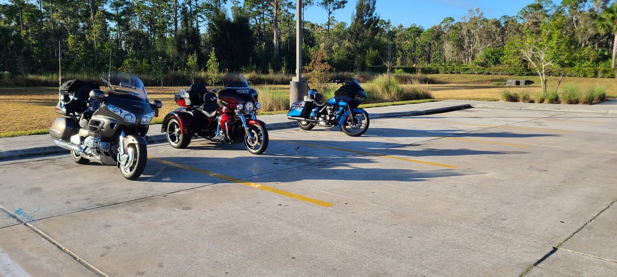 Out on a breakfast ride