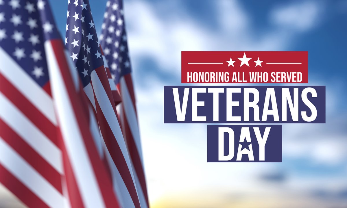 As a veteran-owned business that employs many veterans, an intense appreciation for veterans and their families radiates throughout our company. Let’s honor veterans today and every day.
 #HonorThem #Salute #VeteransDay