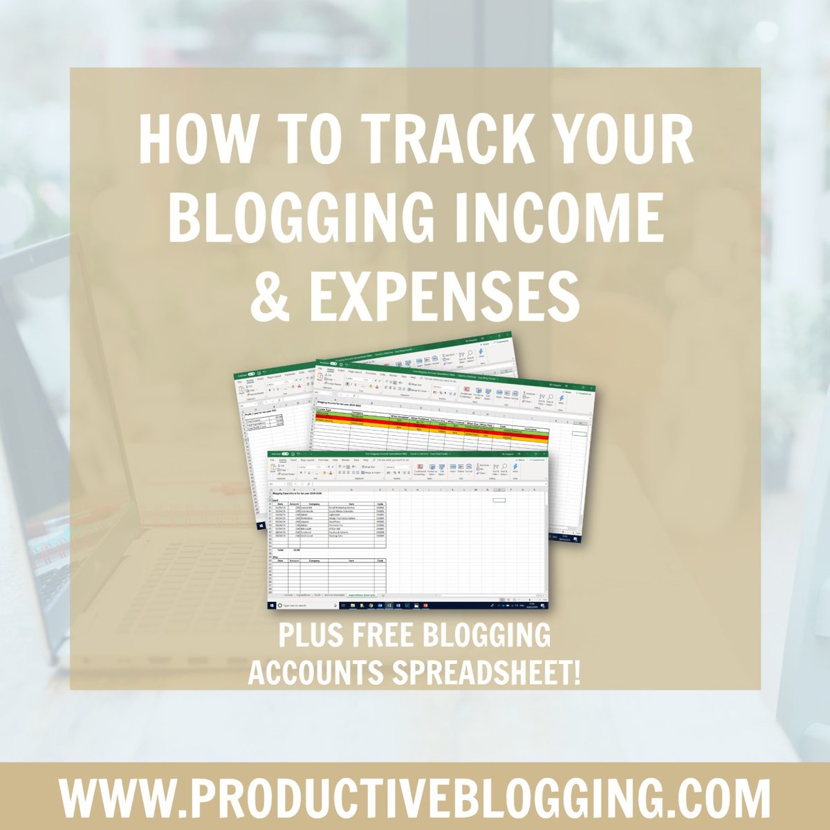 If you earn any income from your blog, you need to keep track of your blogging finances – both for your own benefit and for tax purposes! Discover how >>> bit.ly/2Cu4c5i #bloggingtips #taxreturn #selfemployed