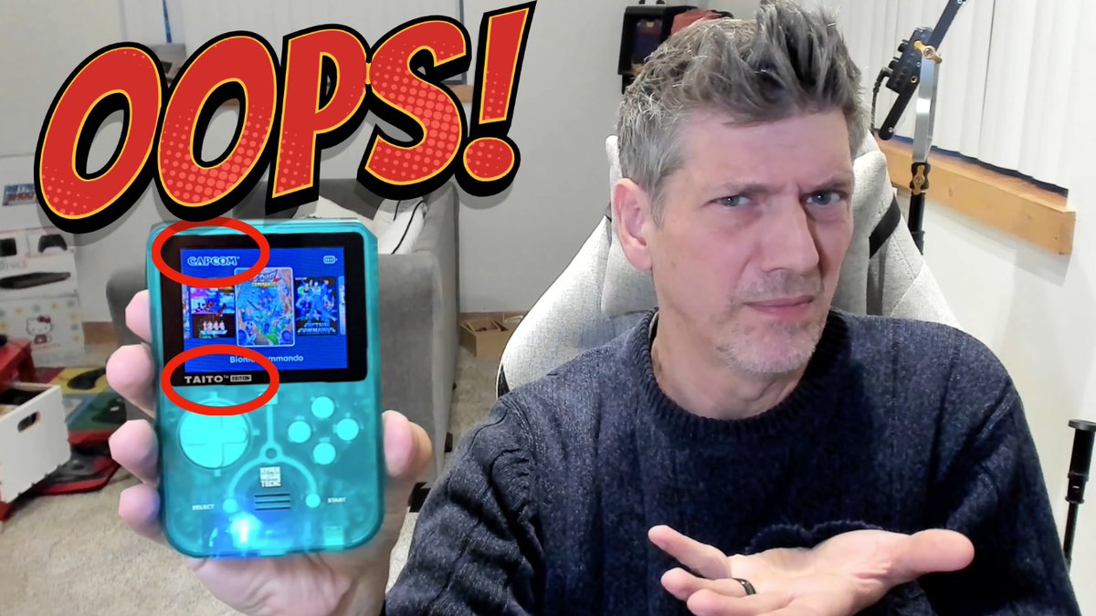 Hey Super Pocket: You Got Your Capcom in My Taito! youtu.be/TP2VNQhTlGU?si… via <a href="/YouTube/">YouTube</a> #evercade #hypermegatech #funstock #retrogames