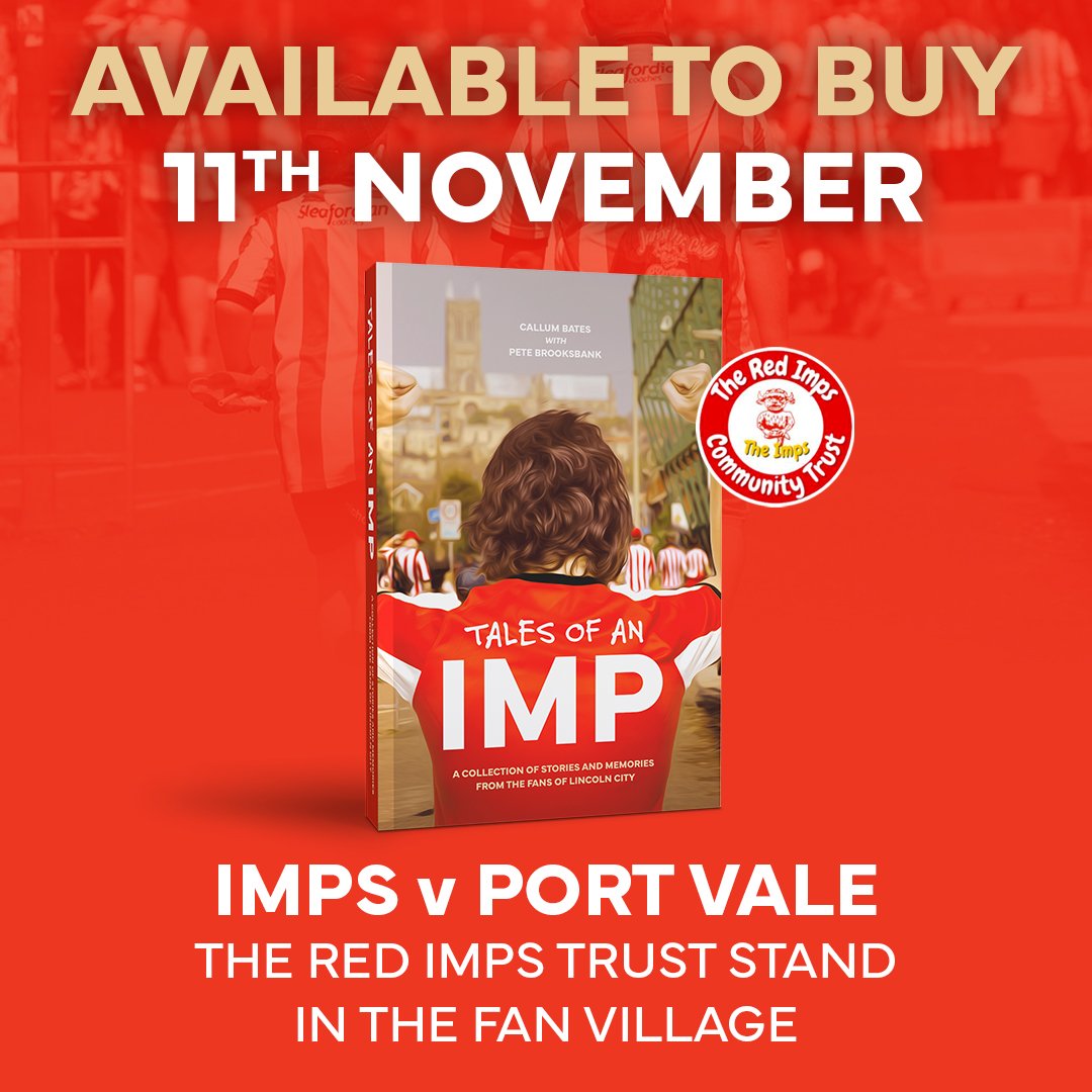 TheTalesBook's tweet photo. A reminder that you can buy 'Tales of an IMP' from the @trustinlcfc stand in the Fan Village today.

Priced at £12, with the trust receiving a healthy slice of the profits.

Would make a great Christmas present! 🎁 https://t.co/QYLT74p7gL