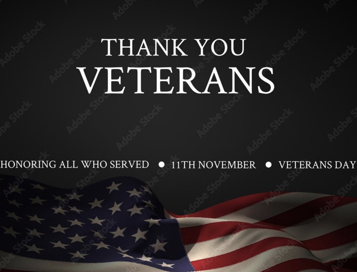 Happy Veteran's Day! We are grateful for everyone who has served as well as those who are currently serving! #VeteransDay2023