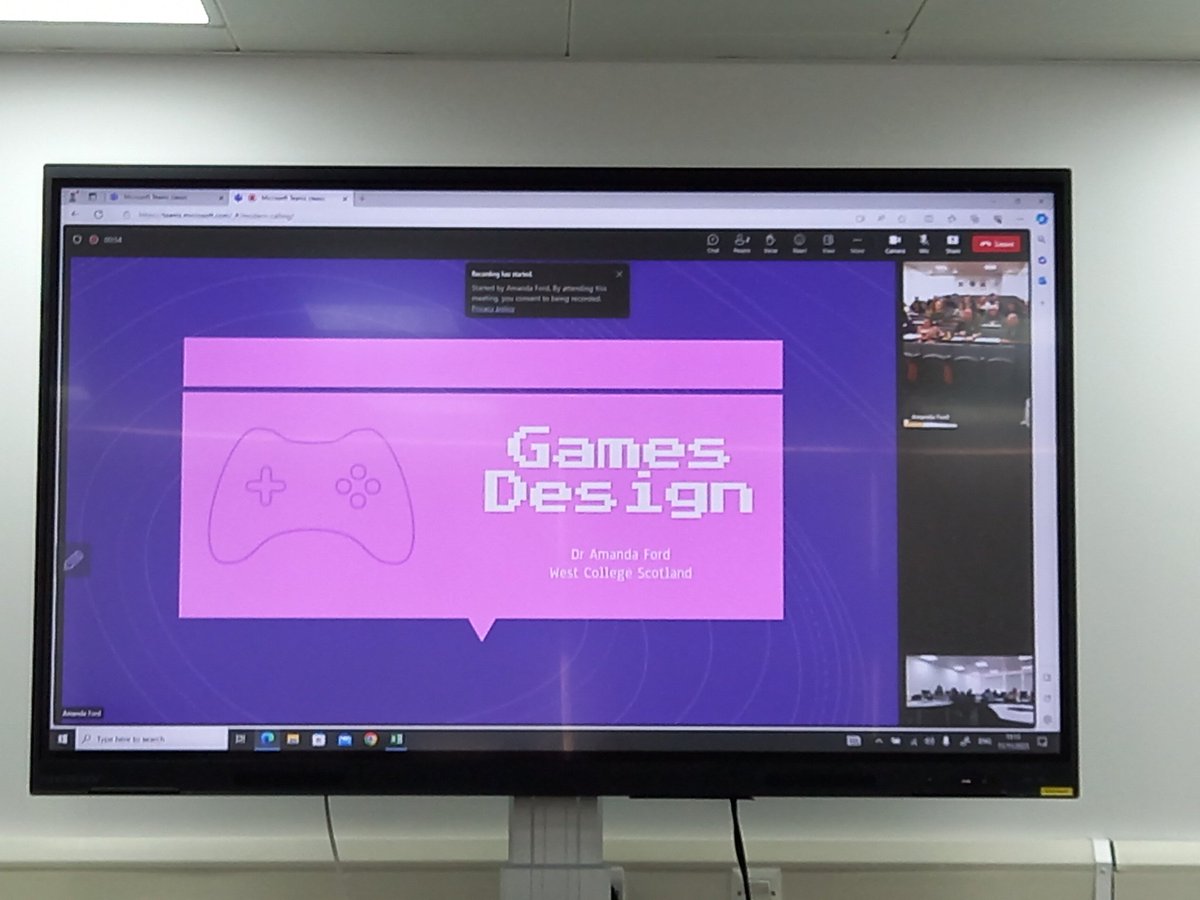 FHSComputing's tweet image. Workshop 2 Computer Games Development getting underway with  
@aford78 at the @CompSciScot conference. 
#ComputingScience #ScottishEducation #CSSConference2023