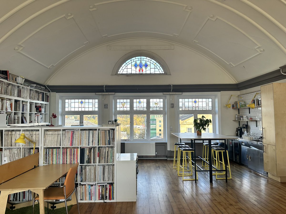 Busy day yesterday with the arrival of our acoustic phone pod and also stained glass coming back from restoration and encapsulation.

Fancy working from our beautiful heritage building in BD1?

Get in touch here.

assemblybd.com/coworking/