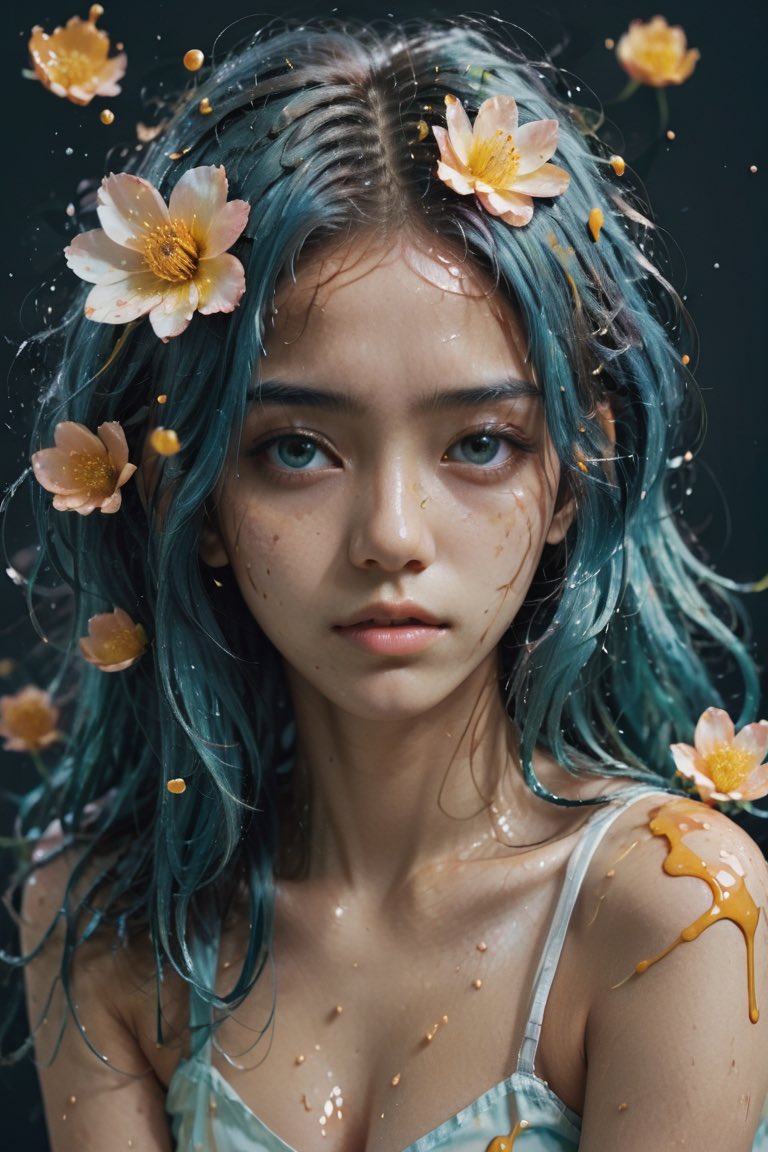 AiSeptember2002's tweet photo. 《異世界少女 Ai September》
September Ai - Honey
#異世界少女 #AiSeptember #Model #CyberGirl #Punk #Scifi #Honey #AQUA #Asian #Flower #dreamer #AiSeptember #NFT #Style #imagination #fashion #digitalart 
©2023 AiSeptember. All rights reserved. https://t.co/diZfLsRrHL