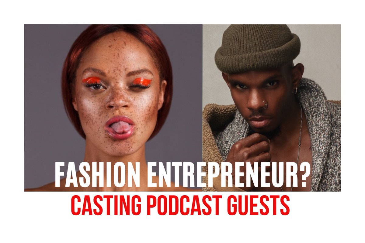 Ready to share your industry insights? We're looking for dynamic fashion professionals to feature on our podcast! 🎧✨
We want your voice to shine. Email culture@thefstatemag.com join the conversation 💬 #JournoRequest #FashionPodcast #IndustryInsights #FashionMinds'