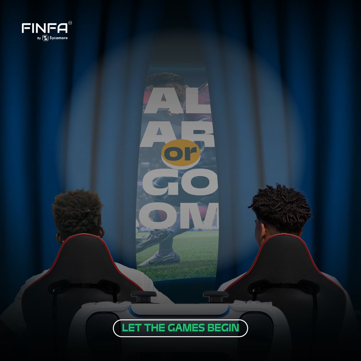 SycamoreNG's tweet photo. Let the games begin ⚽️🎮
#FIFA #finfa #competition #gaming https://t.co/3nUKXSSu3n