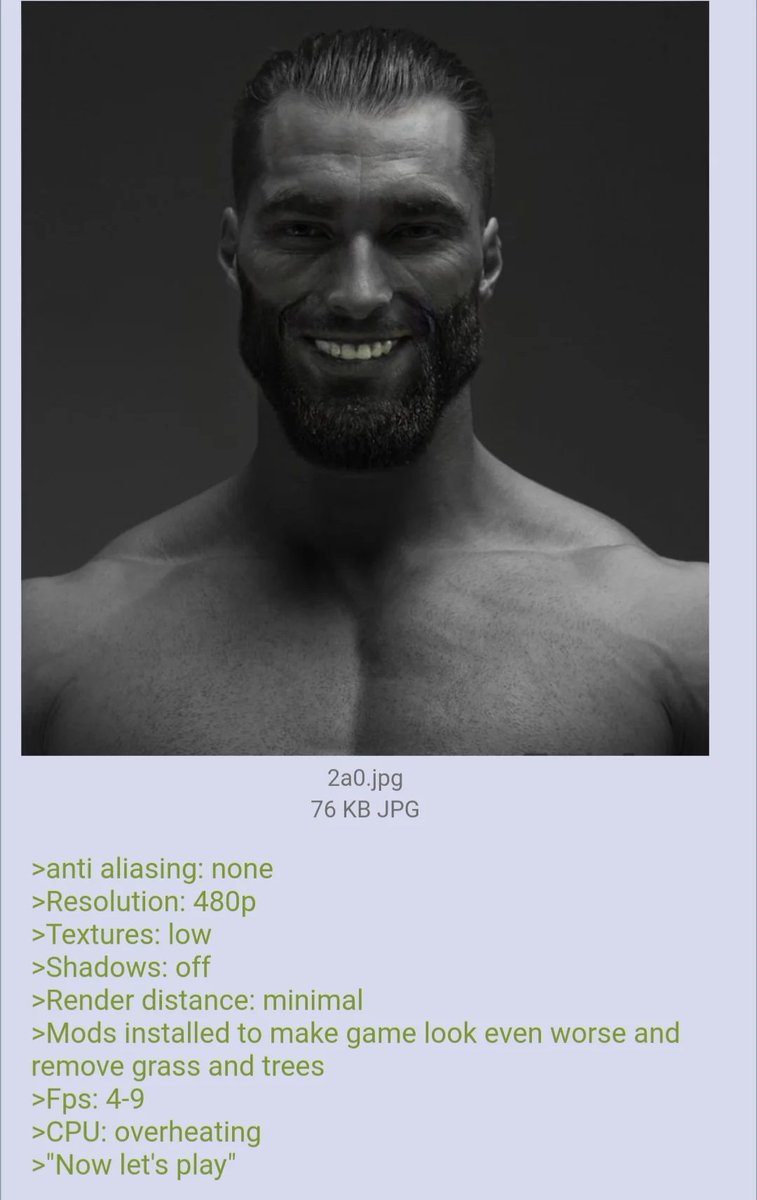 Greentext Poster tweet media