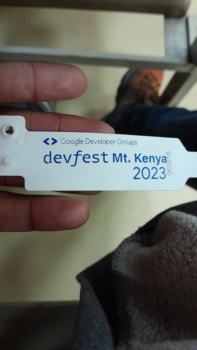 Checking in @DeKUTkenya for #DevFestMtKenya  by @GdgnyeriC