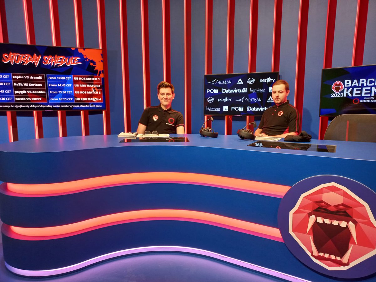 Good morning to an exciting day ahead! 🤗 💥Day 2 of this great event💥 We start at 10:00CET Are you ready for a real blast of entertainment with @Lethal_HT and @thisisins on the @KeenConTV channel?! Here's the link so you don't miss a thing ➡️ twitch.tv/keencontv