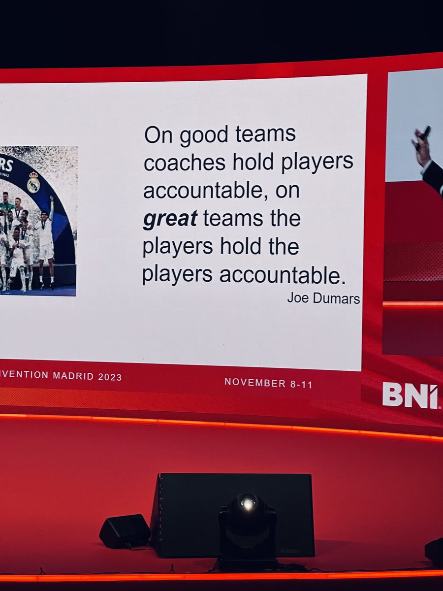 ehackel's tweet photo. #BNIGC23 Great quote from the BNI convention https://t.co/4cowguzy4f