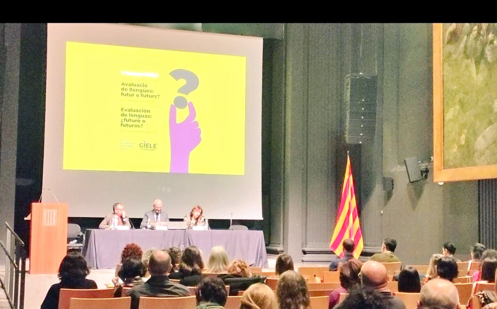 Representantes de todas las administraciones educativas del estado en <a href="/Giele_Spain/">GIELE ESPAÑA</a>. Entre ellas muchas #EEOOII
#Tecnologíadisruptiva, #Cyborgdocencia #InteligenciaColetiva  sobre la integración de la inteligencia y conciencia y la #necesidadde renovarnos <a href="/univgirona/">Universitat de Girona</a>  #Eoiglobal🌐