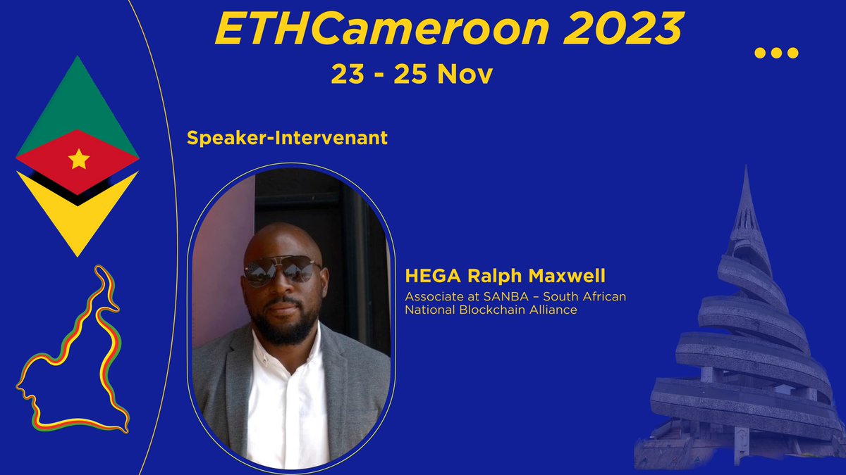 Annonce passionnante !🚀<a href="/ralphmhega/">Ralph-Maxwell 🇨🇲</a> nous rejoint en tant que conférencier à #ETHCameroon2023. Obtenez votre billet Early Bird dès maintenant et participez à cet événement inaugural sur l'ETH pour le Cameroun et l'Afrique centrale. Ne manquez pas cette opportunité historique !🌍🎤