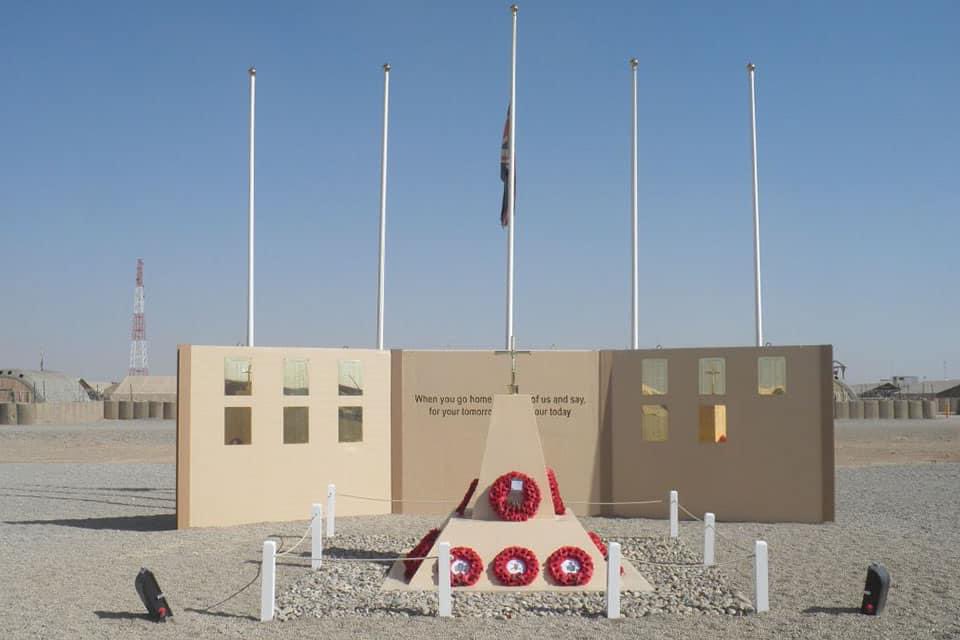 They shall grow not old, as we that are left grow old

Age shall not weary them, nor the years condemn

At the going down of the sun and in the morning

We will remember them
